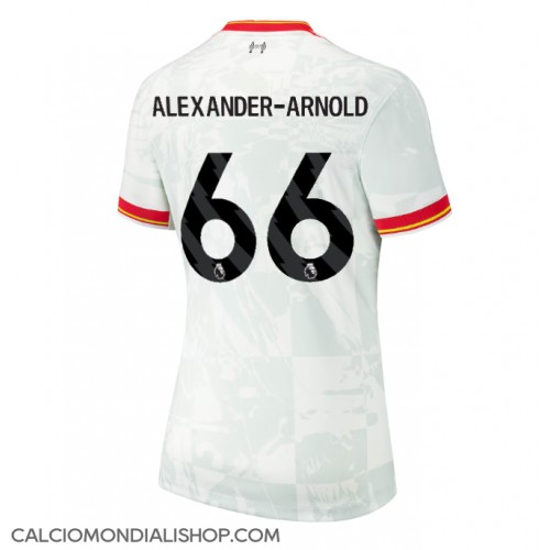 Maglie da calcio Liverpool Alexander-Arnold #66 Terza Maglia Femminile 2024-25 Manica Corta